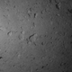An image taken of the Ryugu asteroid during the recent, unsuccessful attempt to drop a marker on the surface. The shadow of the Hayabusa2 space probe can been seen at left.